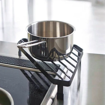 Мивка Dish Drainer покритие стомана Кухня гъба притежателя инструмент ъгъл мивка гъба отцедник
