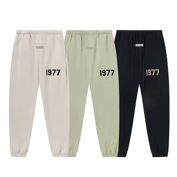 Нов 1977 Извънгабаритни панталони Streetwear Дамски панталони за мъже Sweatpants Male High Street Loose Casual Pants Джогинг панталони Унисекс