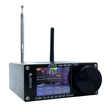 Нов Ats25max RDS функция декодер Si4732 пълнолентов радиоприемник DSP радиоприемник със спектрално сканиране DSP приемник