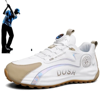 Обувки за голф, Мъжки модни ежедневни обувки, Мъжки спортни обувки за голф без шипове, Мъжки спортни обувки