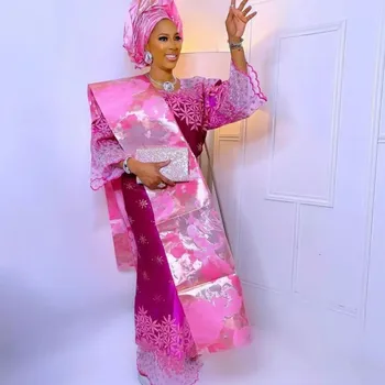 Последни африкански кадифе пайети дантела плат 2023 високо качество бродерия нигерийски френски окото дантела плат за сватбена рокля