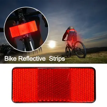  Предупредителен лист за оборудване Задна светлина Предупредителен рефлектор Аксесоари за велосипеди Рефлектор за велосипеди Светлоотразителна дъска за велосипеди