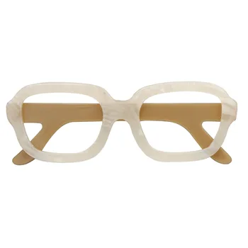 Реколта смешни очила форма акрилни брошки за дамско облекло реколта офис смола значка ревера щифтове брошка бижута Коледа