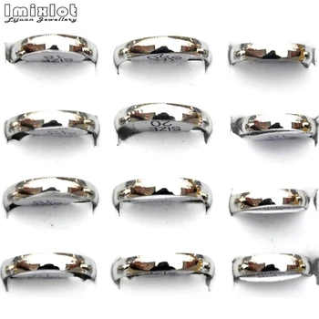 Търговия на едро пръстени от неръждаема стомана 10Pcs/Lot реколта готически пръст пръстени за мъже и жени мода насипни бижута подаръци пънк стил