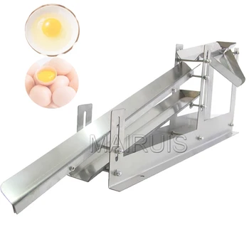 Търговски малък ръчен сепаратор за яйчен белтък и жълтък Машина за разделяне на течности за яйца от патешки кокошки