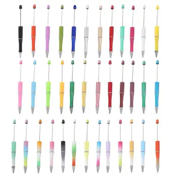 Химикалки за мъниста Стилни презареждащи се химикалки за гладко писане Училищни пособия DIY подаръци за водене на дневник Подписване Работа