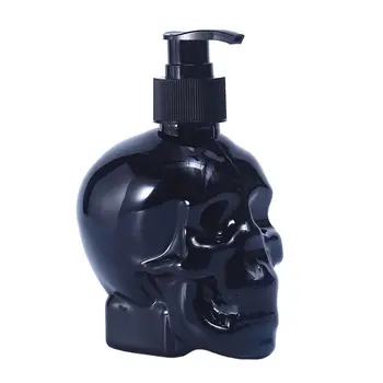 Черно / бяло / Прозрачен череп сапун дозатор готически декор пластмаса черно издание дозатор течен сапун диспенсъри