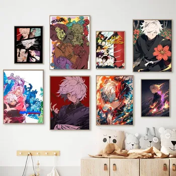 японско аниме Адският рай плакат Крафт хартия реколта плакат стена изкуство живопис проучване стикери